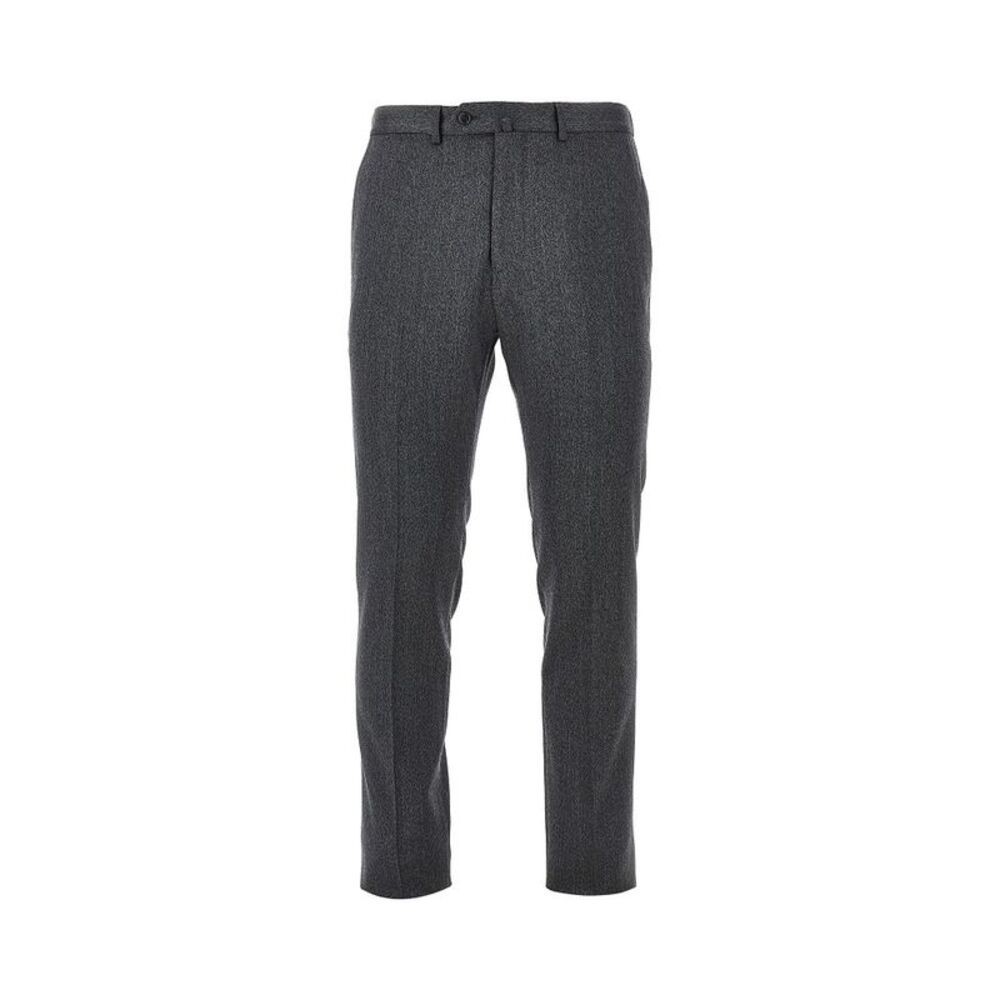 Emporio Armani Men Mélange Wool Pants